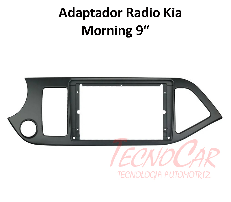 Adaptador radio KIA MORNING 2011 9"